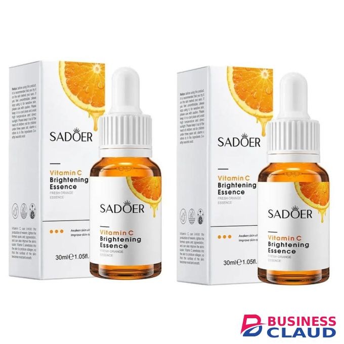 SADOER 2 Pieces Vitamin C Brightening Essence