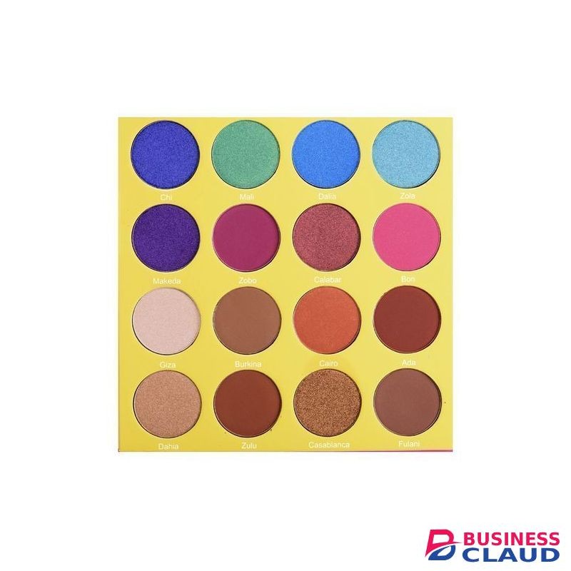 Masquerade 16 Color Shade Eye Shadow-Palettes Multicolour