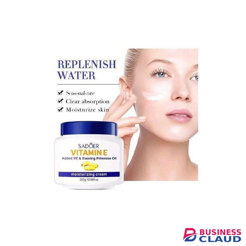SADOER Vitamin E And Evening Primrose Moisturising Cream -300g