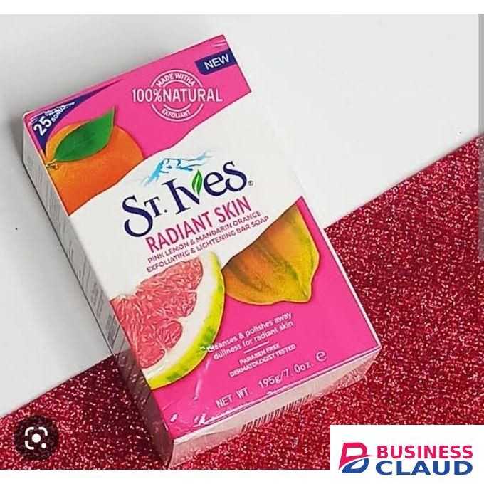 St Ives Radiant Skin Pink Lemon & Mandarin Bar Soap.