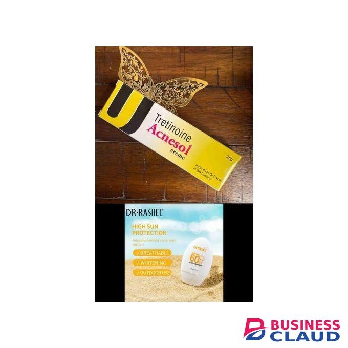 tretinoin Acnesol Acne Cream & Free sunscreen
