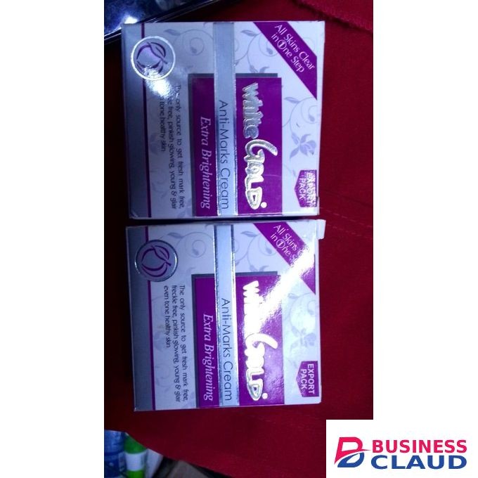 White Gold dark spot removal cream