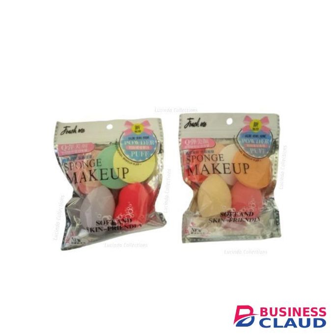 6Pcs Makeup Puff Sponge Beauty Blender Soft Set -B