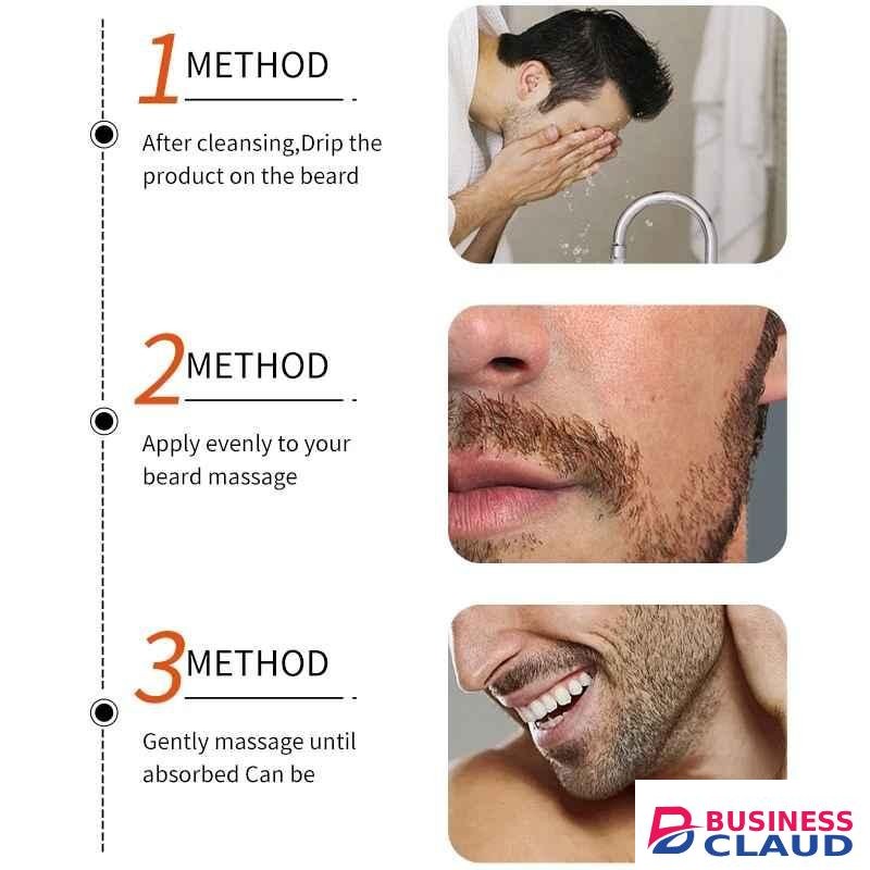 Love JoJo Men Natural Plant Beard Growth Oil