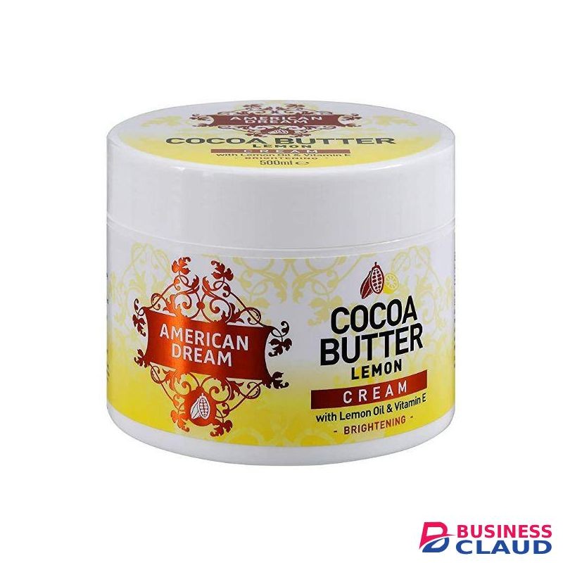 American Dream Cocoa Butter Cream With LEMON