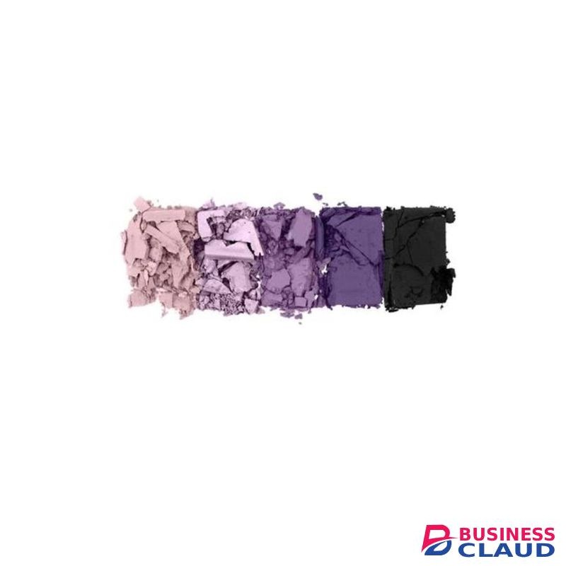 L.A. Colors 5 Color Matte Eyeshadow Palette - Purple Cashmere