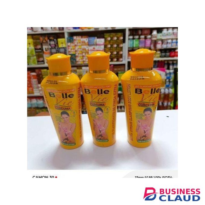 Belle Vie curcuma extra strong clarifying body lotion