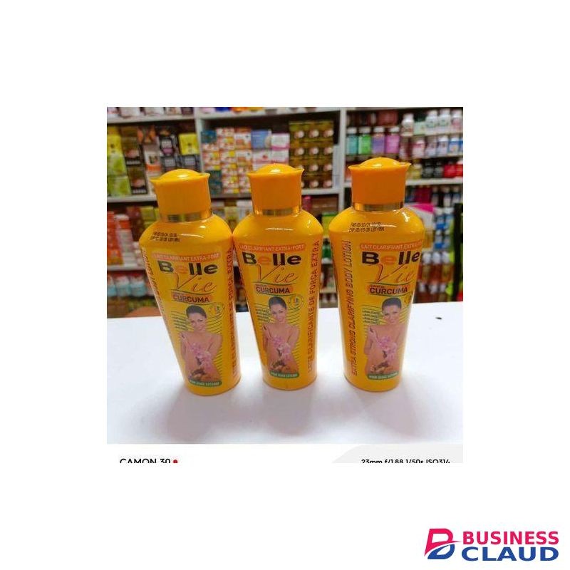 Belle Vie curcuma extra strong clarifying body lotion