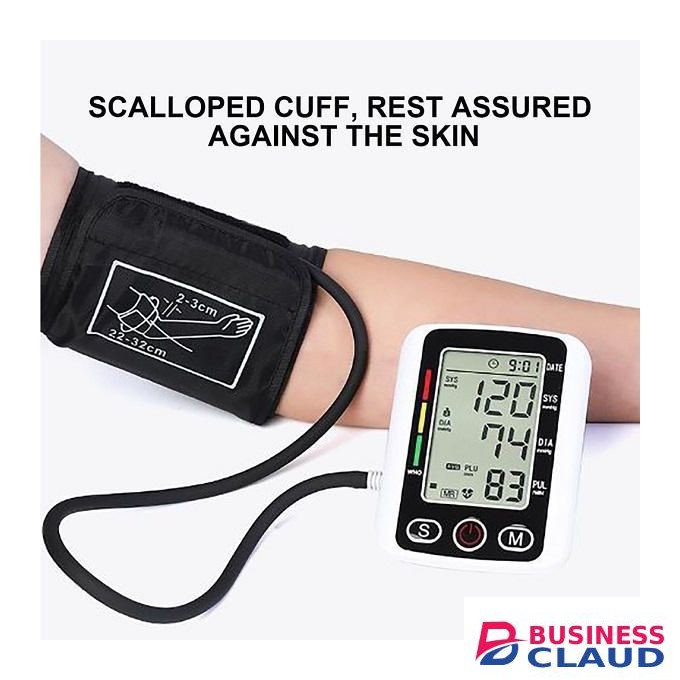 Digital Blood Pressure Monitor BP Pulse Wrist Arm Health + usb battery