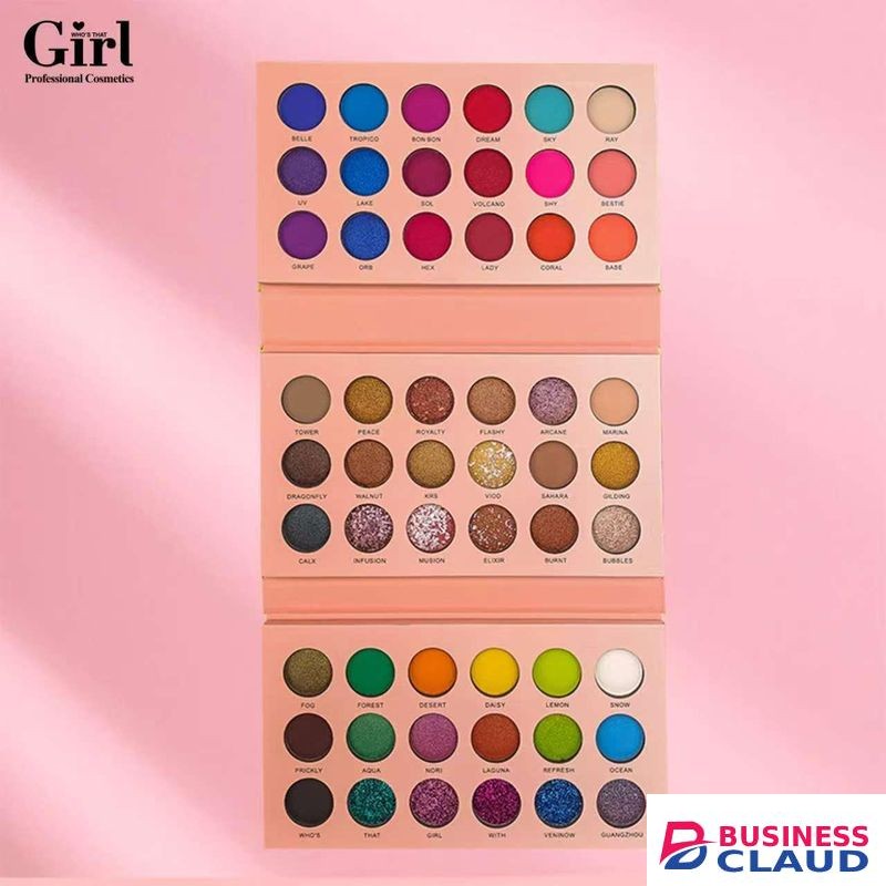 WHO'S THAT Girl 54 colors tray eyeshadow