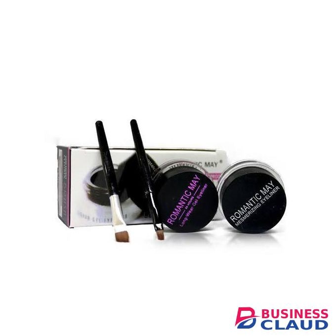 Romantic May Waterproof Black & Brown Eyeliner Gel