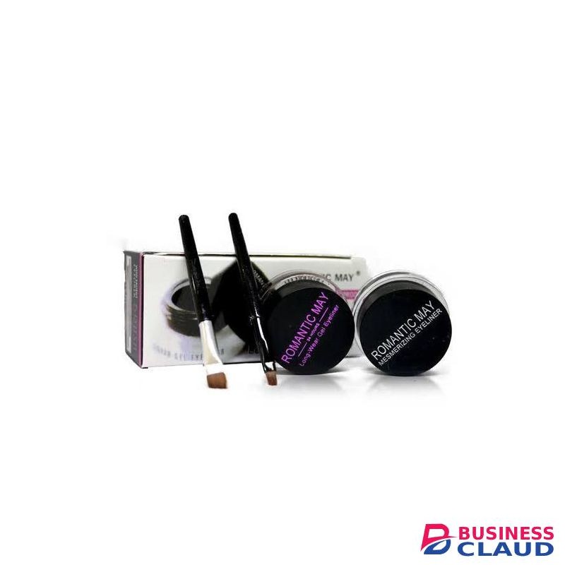 Romantic May Waterproof Black & Brown Eyeliner Gel