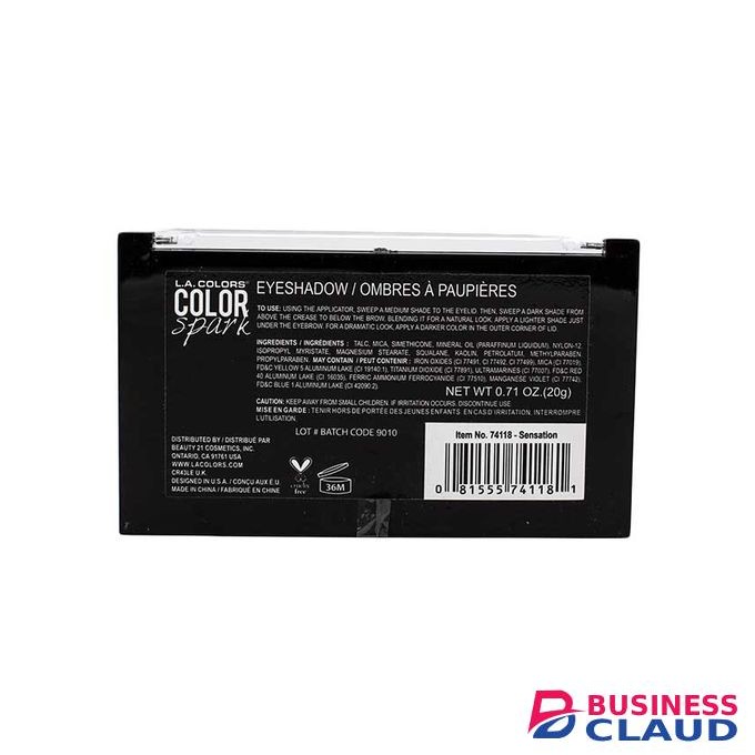 L.A. Colors Color Spark Eyeshadow - Sensation