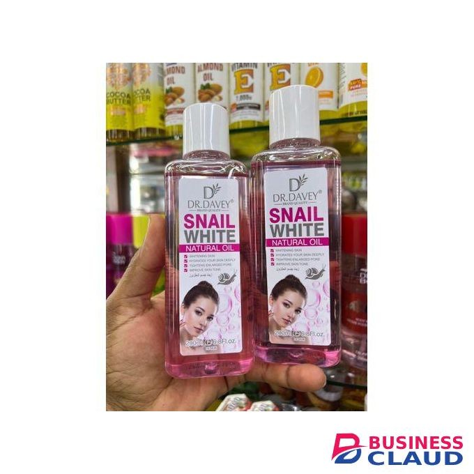 Dr. Davey Snail White Natural Oil