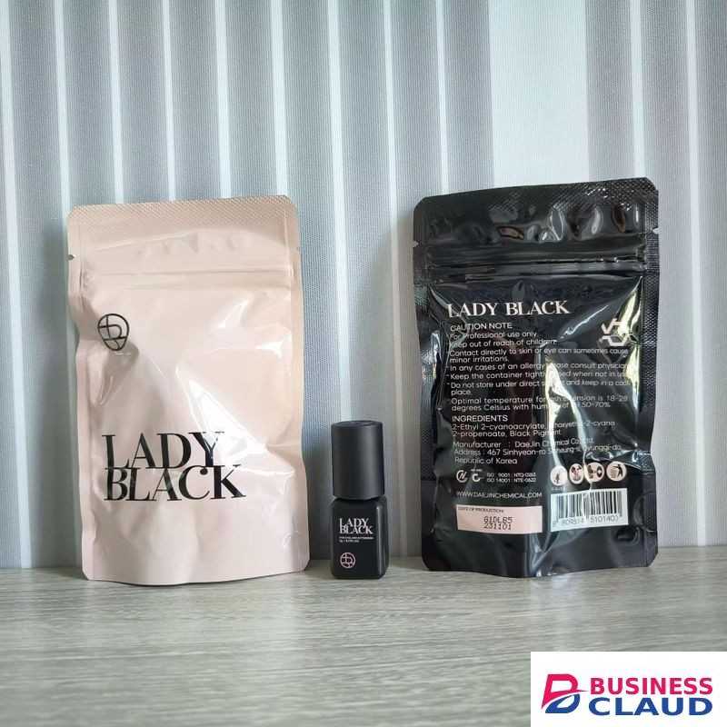 Make Up Set LADY BLACK LASH GLUE EYELASH EXTENSION GLUE FAST DYRING ADHESIVE FOR FALSE EYELASHES