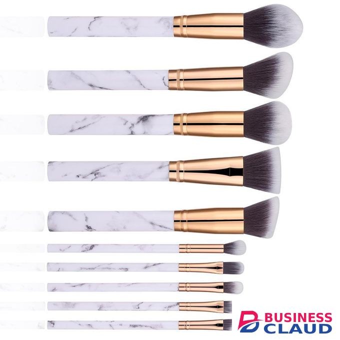 Qwen 10pcs Makeup Brushes Set For Foundation Beauty Tools
