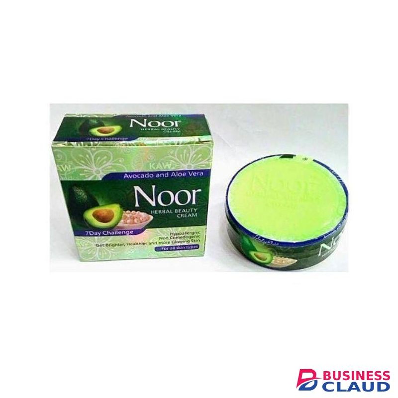Noor Collection Avocado & aloe Vera Herbal Beauty Cream for all skin types