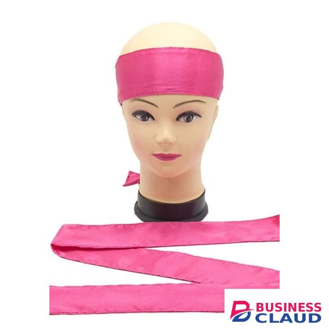 2 Pcs Edge Wrap Headband Satin Edge Laying Scarf Wig Grip Head Band Hair Wrap Hair Band for Women and Girls, Makeup, Yoga, Sport, Lace Frontal Wigs