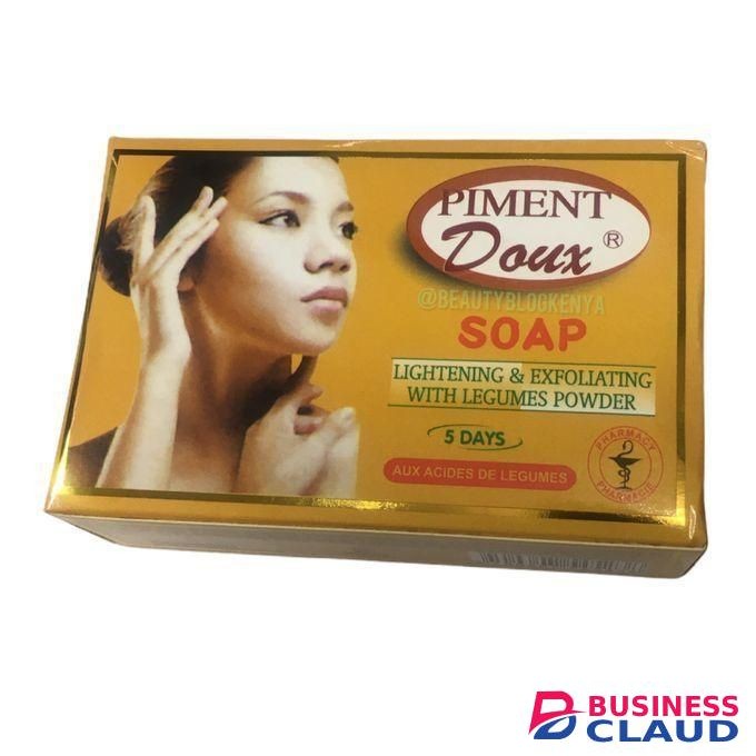 Piment Doux Lightening & Exfoliating Soap With Legumes