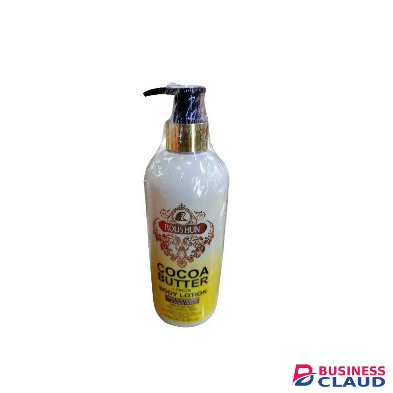 Roushun Cocoa Butter & Lemon Body Lotion