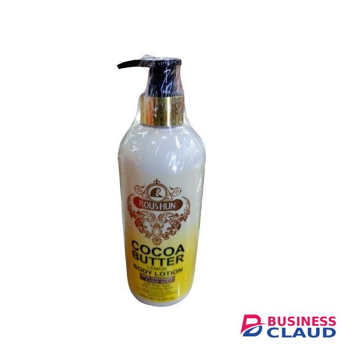 Roushun Cocoa Butter & Lemon Body Lotion