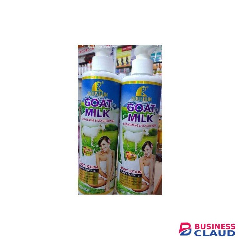 Roushun Goat milk brightening and moisturizing body lotion