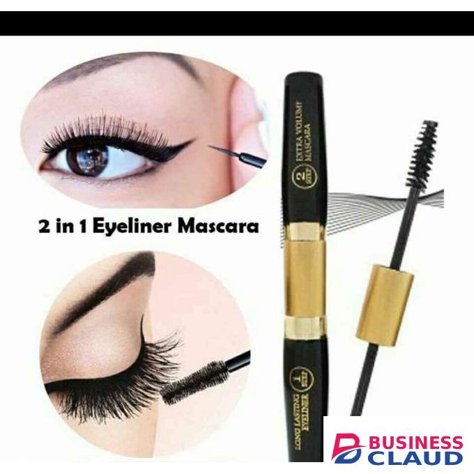 Miss Look 2 IN 1 Mascara And Eyeliner & Fashionable