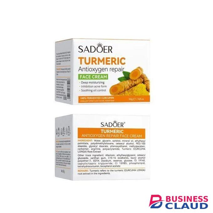 SADOER Turmeric Antioxygen Repair Face Cream -5Og