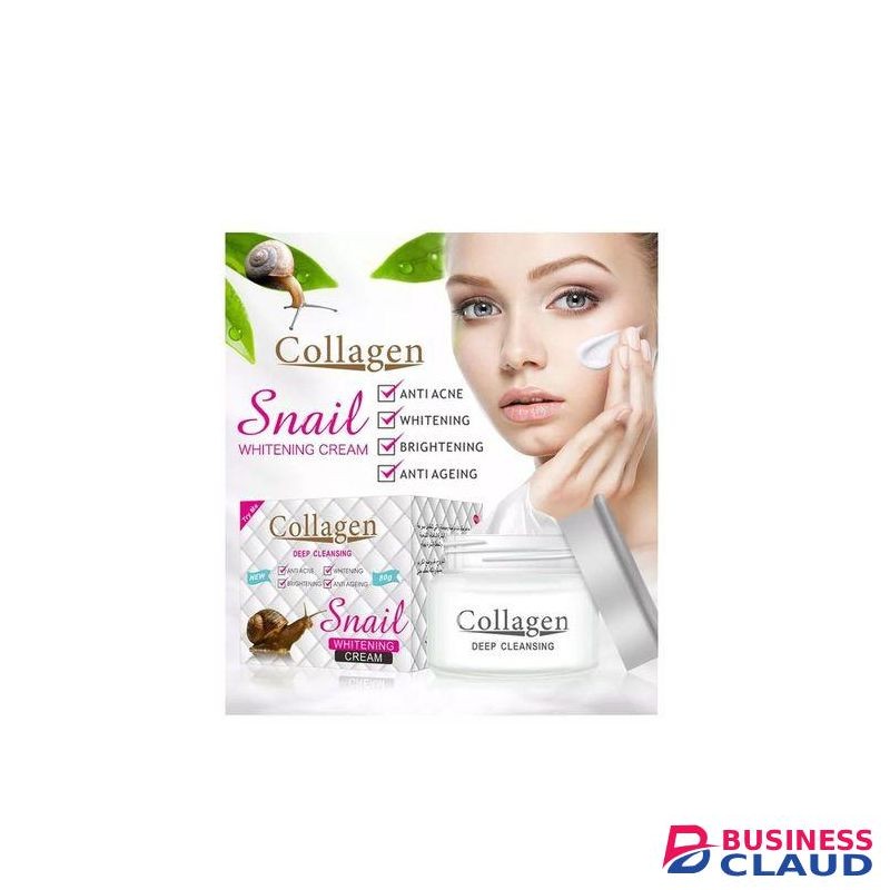 Try Me Collagen Snail Whitening Cream For Face - 80g