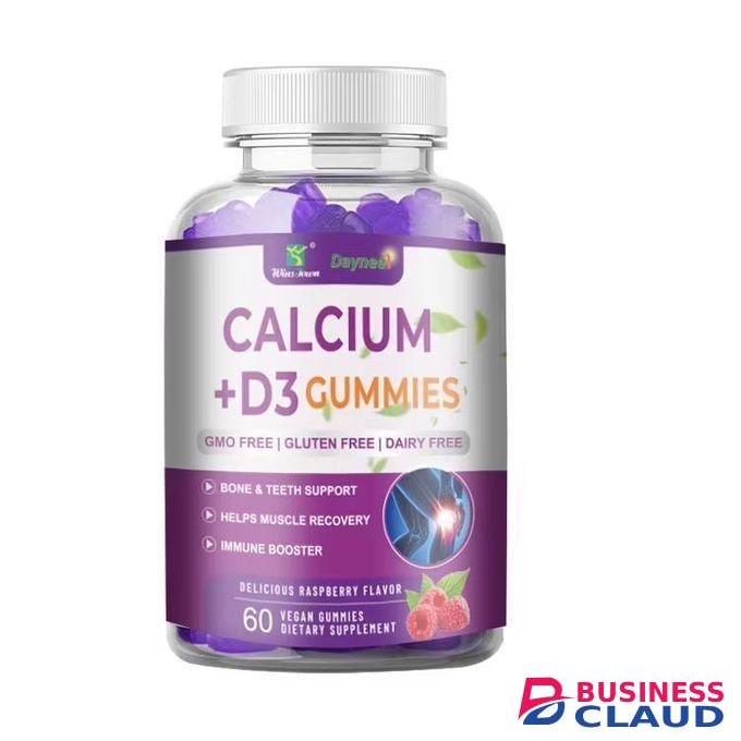 Daynee Calcium + D3 Gummies: Your Health Support in a Tasty Treat!
