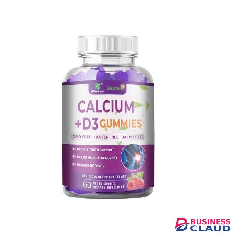 Daynee Calcium + D3 Gummies: Your Health Support in a Tasty Treat!