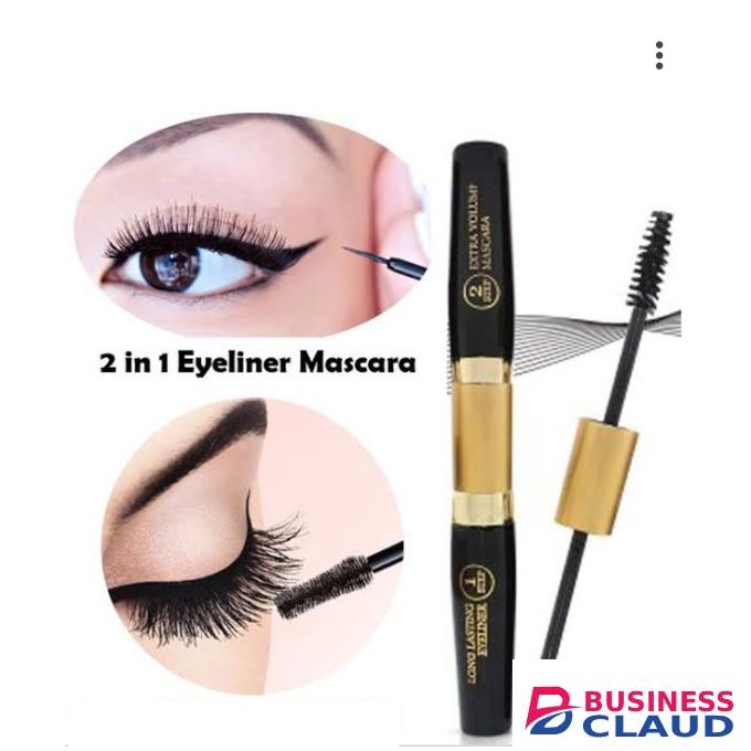 Miss Look 2 In 1 Eyeliner & Mascara Black