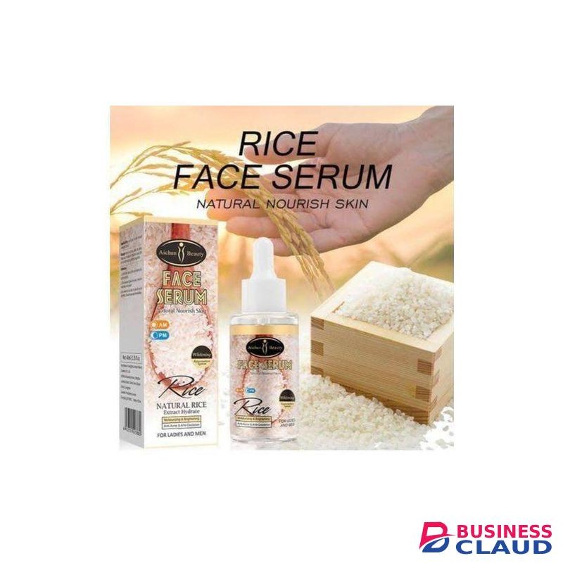 Aichun Beauty Moisturizing Brightening Facial Natural Rice Face Serum 40ml