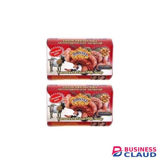 Asantee Tamarind And Goat Milk 2 pieces Anti aging Soap with lactic acid-125g