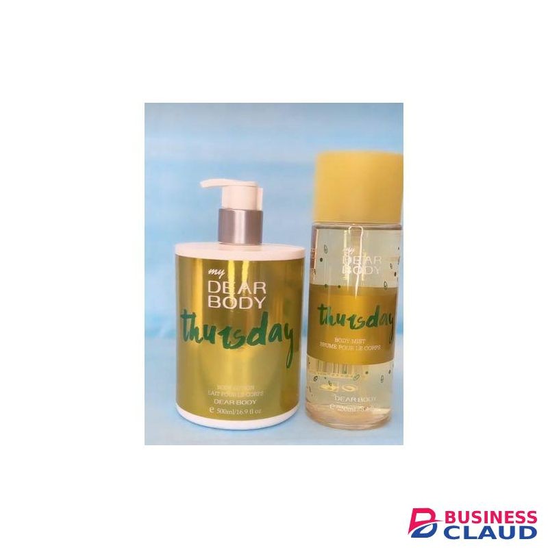 Dear Body Thursday 2 in 1 pump body lotion &body mist