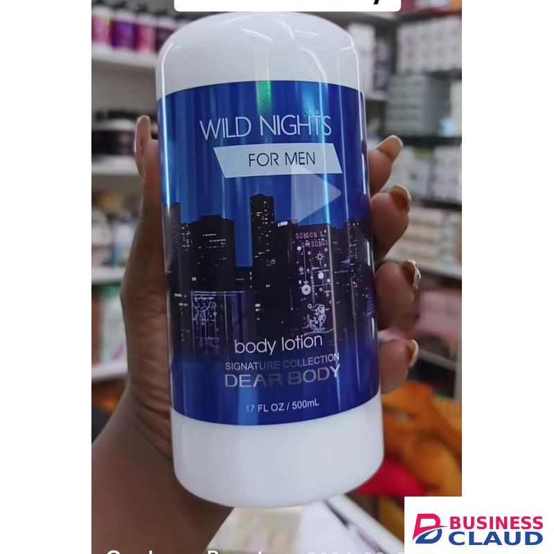 Dear Body Wild Nights For Men Body Lotion - 500ml