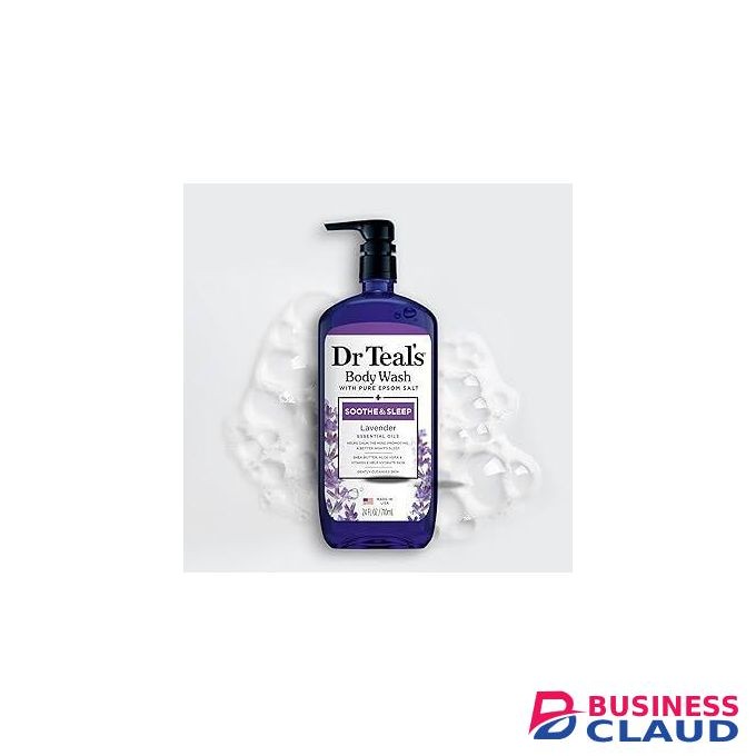 Dr Teal'S Body Wash with Pure Salt, Soothe & Sleep with Lavender- 710ml