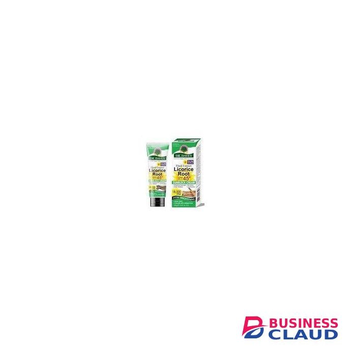 dr davey Sunblock Cream SPF 45+ With Licorice Root - 100g
