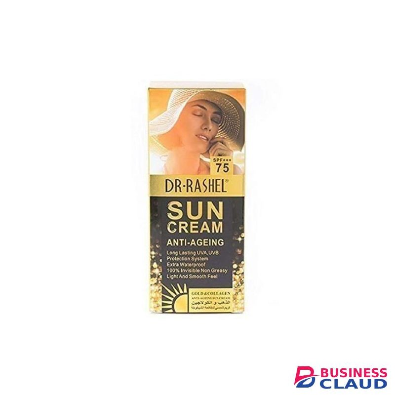 Dr. Rashel Sun Cream Anti- Aging Long Lasting UVA $ UVB SPF 75