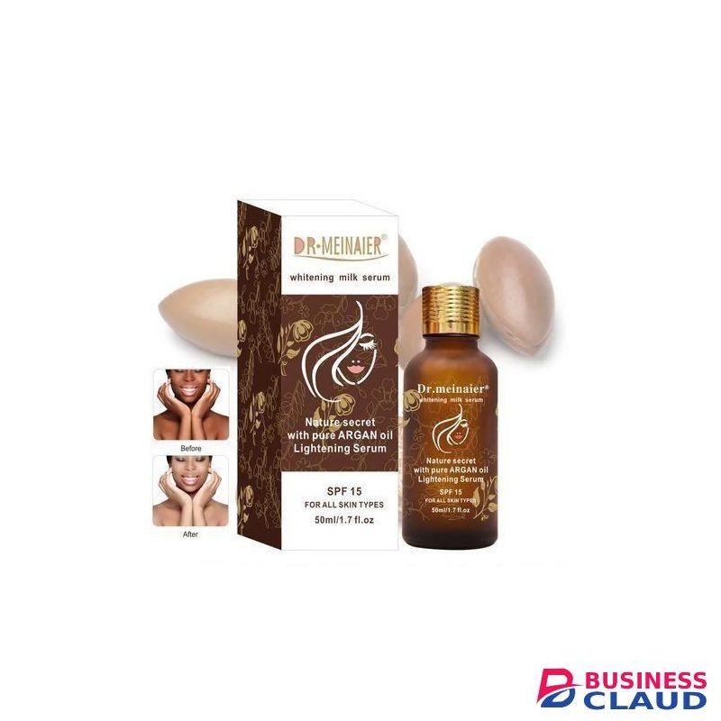 DR MEINAIER Whitening Milk Serum Argan Oil Anti-aging Fade Spots -50ml