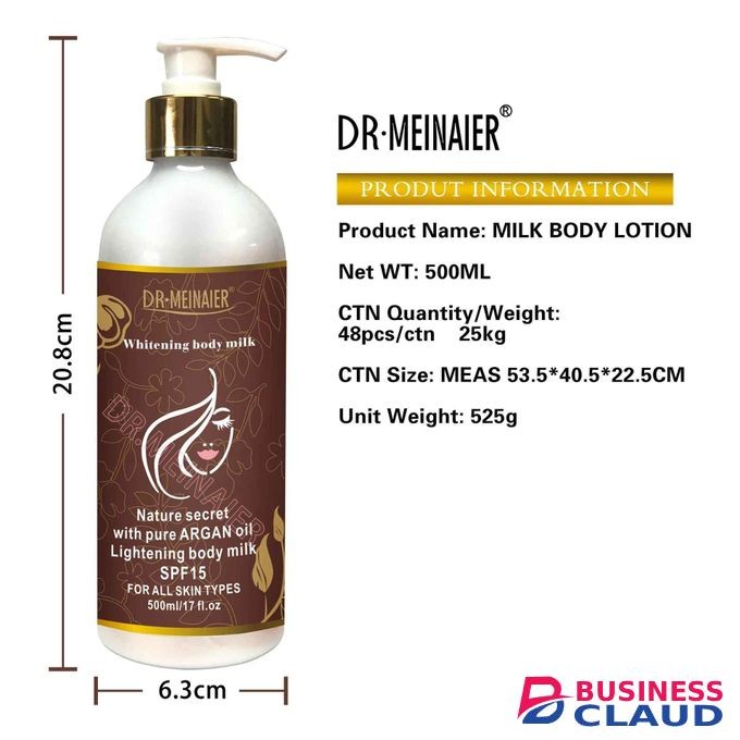 DR MEINAIER Egyptian Milk Skin Softening Body Lotion Vitamin C Argan Oil Body Cream