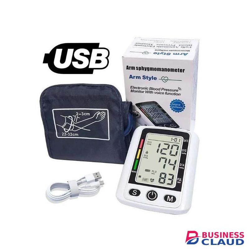 Digital Blood Pressure Monitor BP Pulse Wrist Arm Health Vascular Heartbeat Test