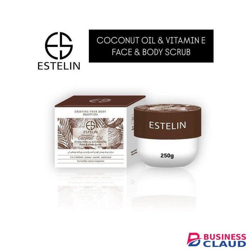 ESTELIN Coconut Oil & Vitamin E Face & Body scrub