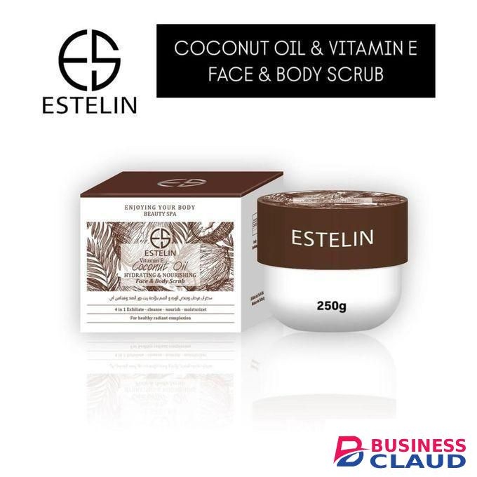 ESTELIN Coconut Oil & Vitamin E Face & Body scrub