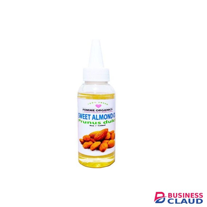 Femme Organics Sweet Almond Oil 120ml