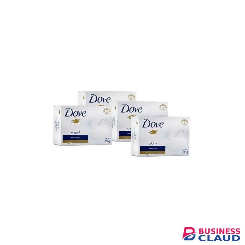 Dove Original Beauty Bar Soap 135g -4PCS