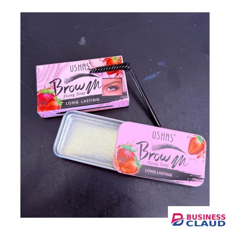 Ushas 3D BROW FIXING SOAP + EYEBROW BRUSH
