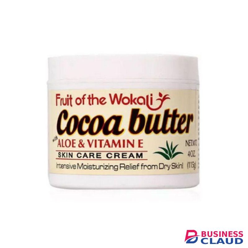Fruit Of The Wokali Cocoa Butter Moisturizing Cream With Aloe N Vitamin E