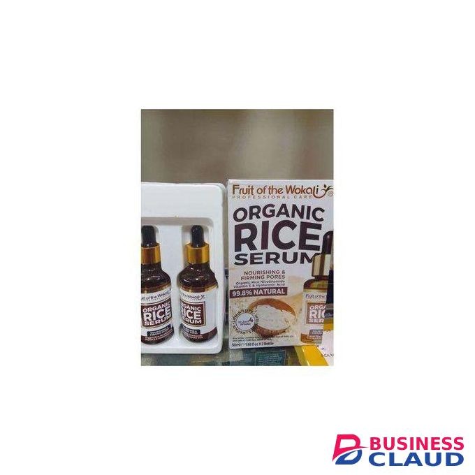Fruit Of The Wokali ORGANIC RICE 2 Serum, Nourishing & Firming Pores, 50ml