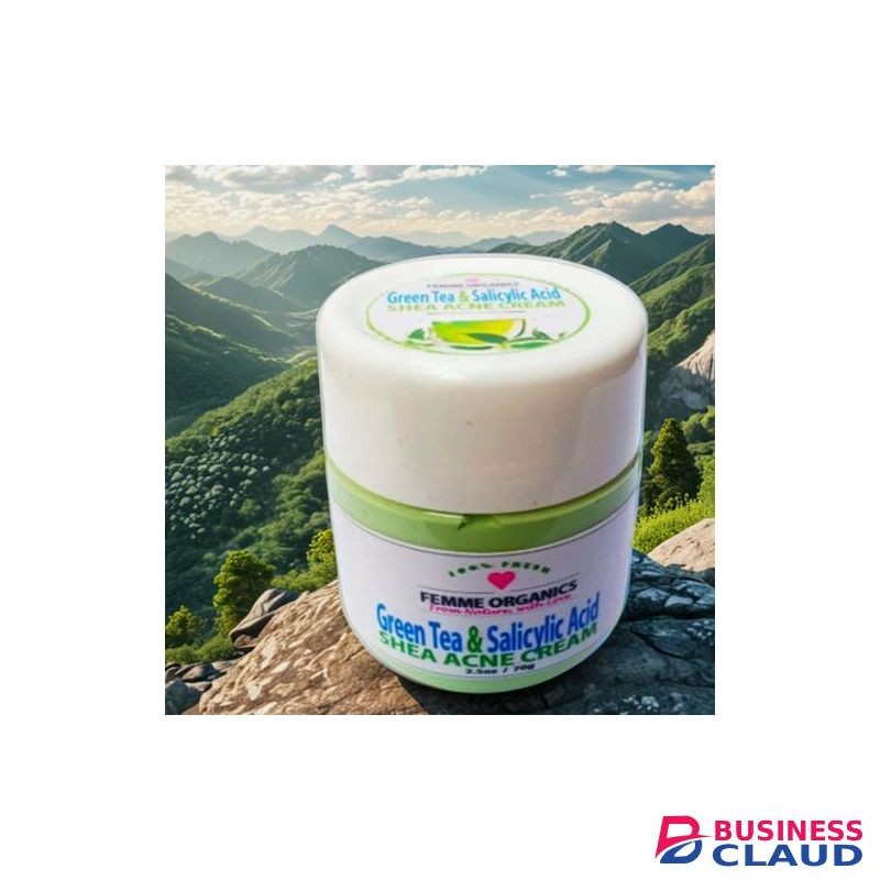Kojic Green Tea Shea Acne Cream - 70g